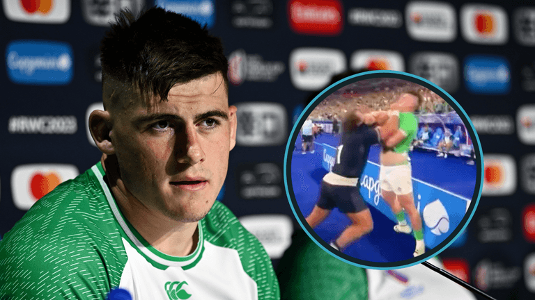 Dan Sheehan brilliantly handles question about Scotland ‘wrestling’ incident Dan Sheehan brilliantly handles question about Scotland ‘wrestling’ incident