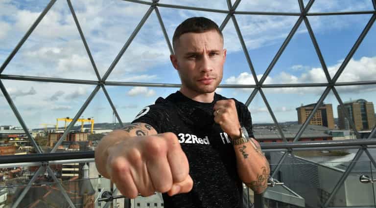 Carl Frampton explains the stark reality of boxing and sectarianism in Belfast Carl Frampton explains the stark reality of boxing and sectarianism in Belfast