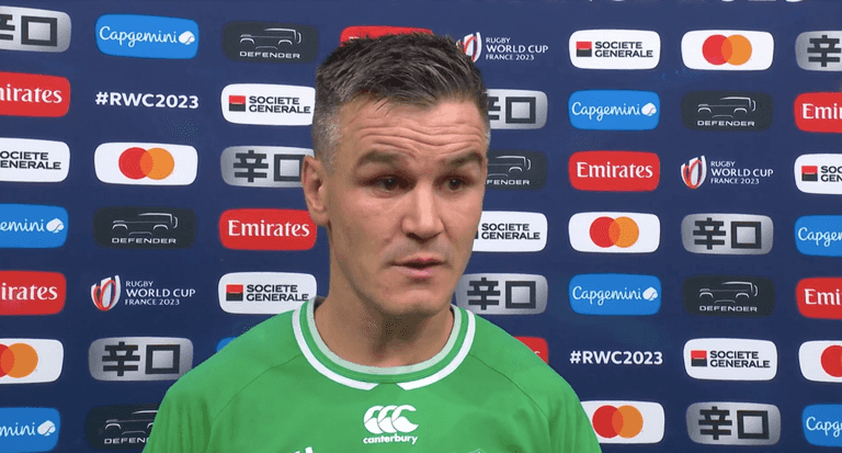 Johnny Sexton in floods of tears as he gives one last interview as an Ireland player Johnny Sexton in floods of tears as he gives one last interview as an Ireland player