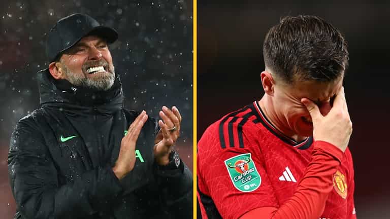 Jurgen Klopp had a priceless reaction to finding out Man United-Newcastle score Jurgen Klopp had a priceless reaction to finding out Man United-Newcastle score