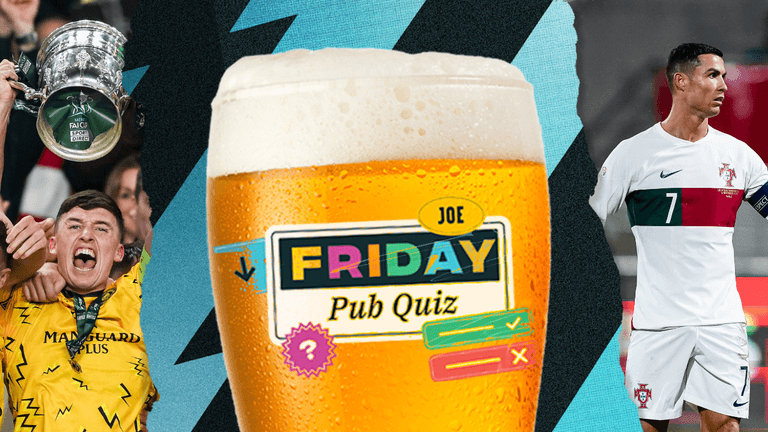 The SportsJOE Friday Pub Quiz: Week 51 The SportsJOE Friday Pub Quiz: Week 51