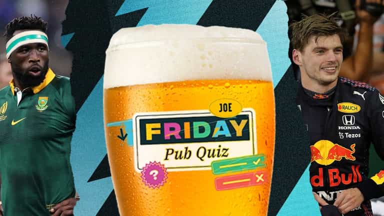 The SportsJOE Friday Pub Quiz: Week 49 The SportsJOE Friday Pub Quiz: Week 49