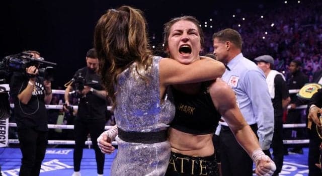 Katie Taylor gets revenge against Chantelle Cameron in a fight for the ages at Dublin’s 3Arena Katie Taylor gets revenge against Chantelle Cameron in a fight for the ages at Dublin’s 3Arena