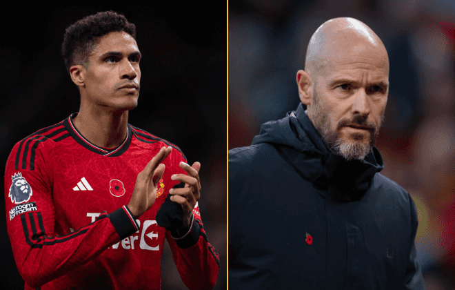 Raphael Varane’s relationship with Ten Hag has ‘broken down’ after incident earlier this season Raphael Varane’s relationship with Ten Hag has ‘broken down’ after incident earlier this season
