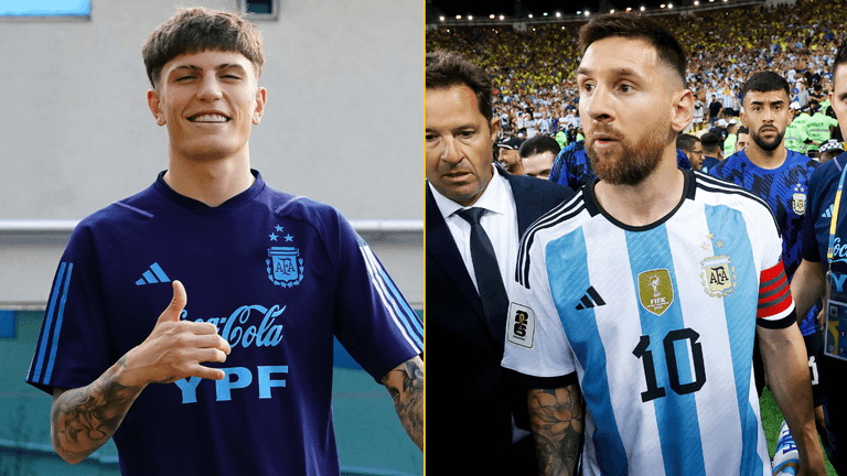 Rio Ferdinand claims Lionel Messi unfollowed Alejandro Garnacho as he prefers Ronaldo Rio Ferdinand claims Lionel Messi unfollowed Alejandro Garnacho as he prefers Ronaldo
