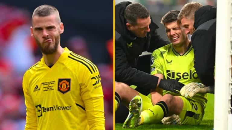 David De Gea linked with Newcastle move after Nick Pope injury David De Gea linked with Newcastle move after Nick Pope injury