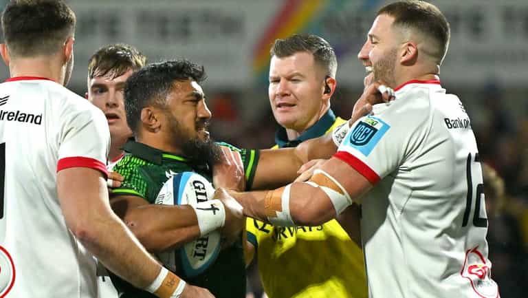 “It was getting edgy” – Bundee Aki and Stuart McCloskey get into it as Ulster beat Connacht “It was getting edgy” – Bundee Aki and Stuart McCloskey get into it as Ulster beat Connacht