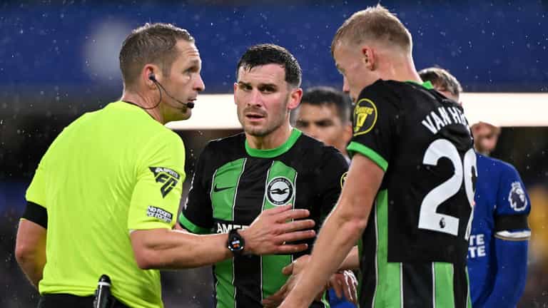 Brighton left fuming after little-known VAR rule denies chance to salvage point against Chelsea Brighton left fuming after little-known VAR rule denies chance to salvage point against Chelsea