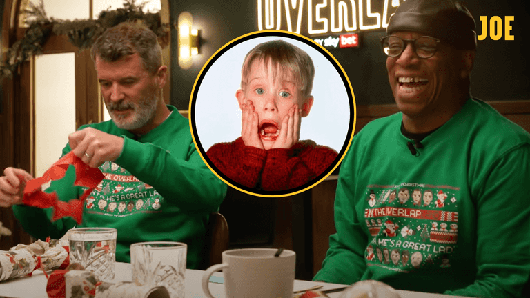 “I was just asking!” – Roy Keane challenges Ian Wright over common Home Alone mistake “I was just asking!” – Roy Keane challenges Ian Wright over common Home Alone mistake