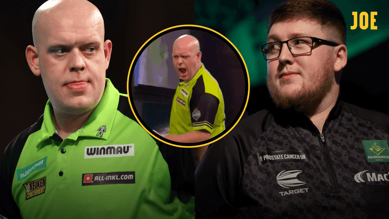 “I wouldn’t say that!” – Michael van Gerwen sends message after leaving Keane Barry stunned “I wouldn’t say that!” – Michael van Gerwen sends message after leaving Keane Barry stunned