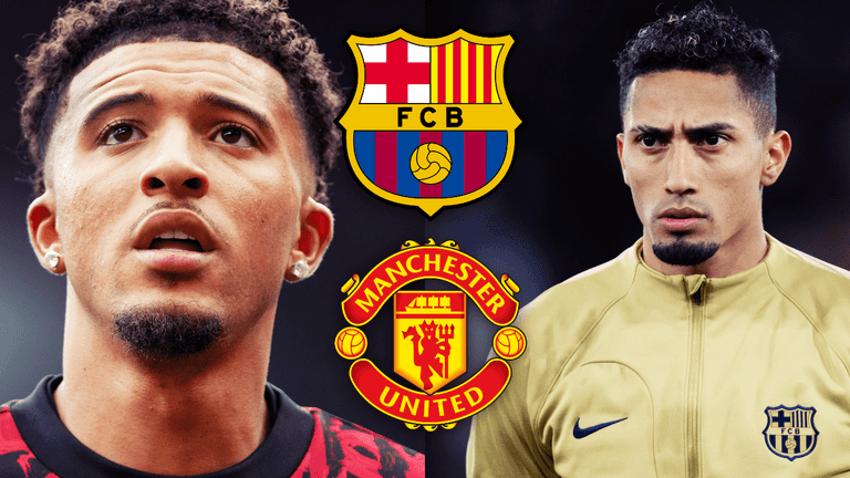 Man United can swap Jadon Sancho for Raphinha but (of course) there’s a catch Man United can swap Jadon Sancho for Raphinha but (of course) there’s a catch