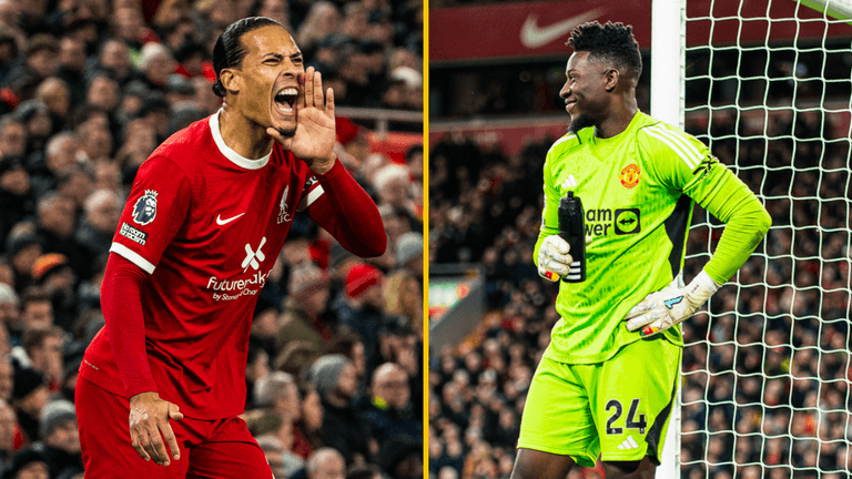 Virgil van Dijk half-time comments to André Onana overheard in Anfield tunnel Virgil van Dijk half-time comments to André Onana overheard in Anfield tunnel
