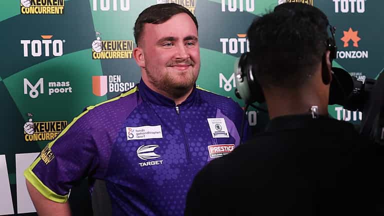 Luke Littler makes Michael van Gerwen eat his words on Premier League debut Luke Littler makes Michael van Gerwen eat his words on Premier League debut