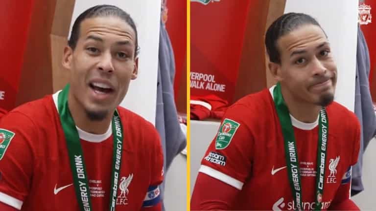 Virgil van Dijk speaks with spot-on Dublin accent after League Cup heroics Virgil van Dijk speaks with spot-on Dublin accent after League Cup heroics