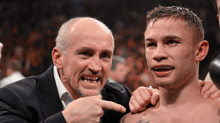 Barry McGuigan claims that Carl Frampton could “not have achieved anything without me or my family” Barry McGuigan claims that Carl Frampton could “not have achieved anything without me or my family”