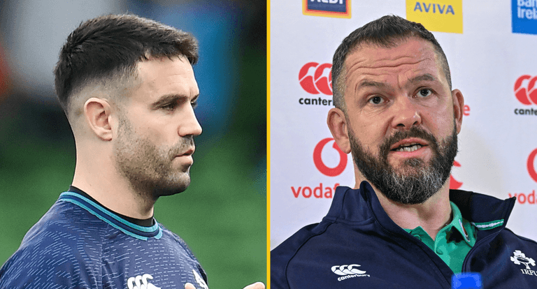 “You’ll agree with me on this” – Andy Farrell launches passionate defence of Conor Murray “You’ll agree with me on this” – Andy Farrell launches passionate defence of Conor Murray