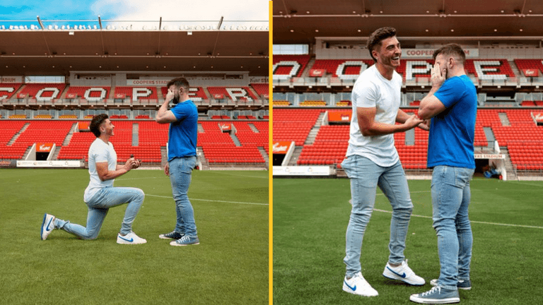 Football’s first openly-gay player confirms he is engaged Football’s first openly-gay player confirms he is engaged