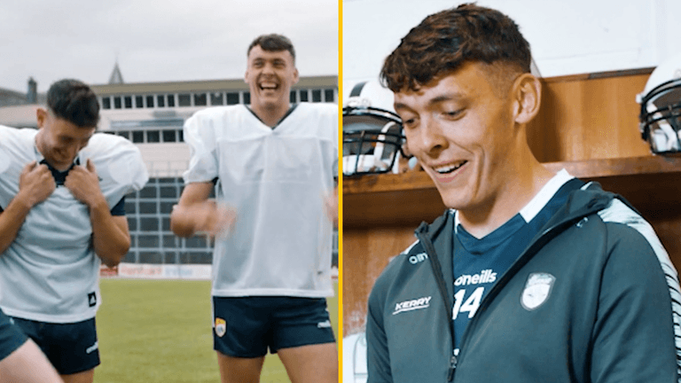 David Clifford shows off impressive American Football skills in unique challenge David Clifford shows off impressive American Football skills in unique challenge