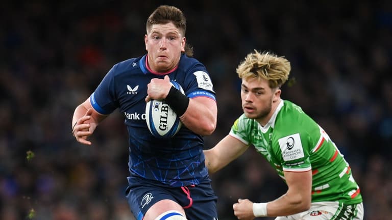 Joe McCarthy leaves fans stunned with incredible piece of play as Leinster march on Joe McCarthy leaves fans stunned with incredible piece of play as Leinster march on