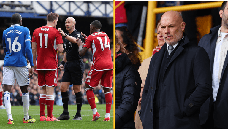 Howard Webb says Nottingham Forest should’ve had penalty in Everton game Howard Webb says Nottingham Forest should’ve had penalty in Everton game