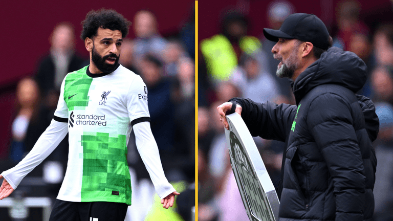 Lip reader works out what was said in Mo Salah and Jurgen Klopp argument Lip reader works out what was said in Mo Salah and Jurgen Klopp argument