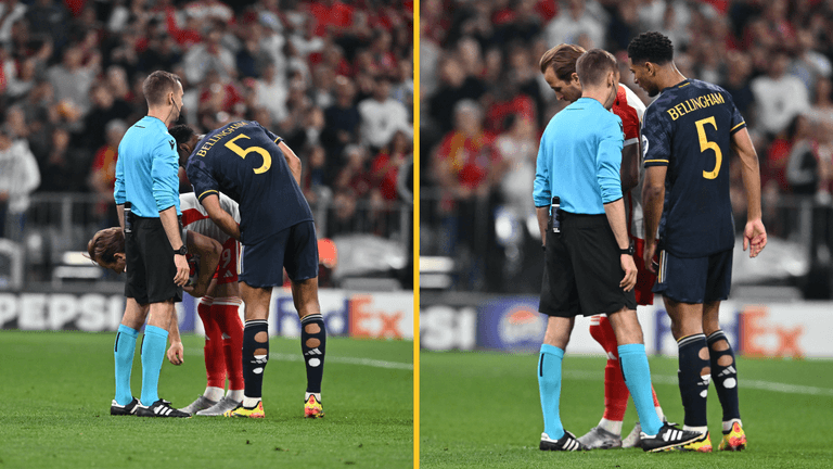 Harry Kane reveals what Jude Bellingham said moments before penalty kick Harry Kane reveals what Jude Bellingham said moments before penalty kick