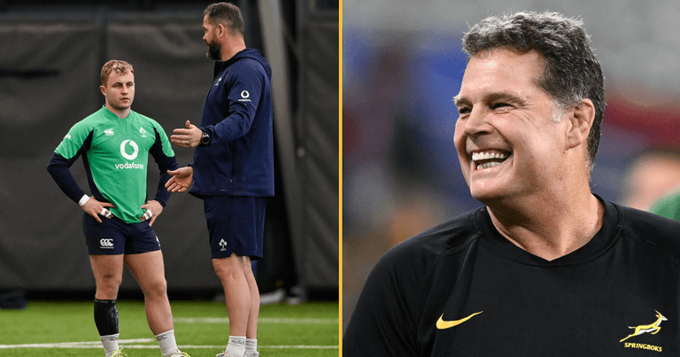 Rassie Erasmus is back at his mind games ahead of Ireland test series Rassie Erasmus is back at his mind games ahead of Ireland test series