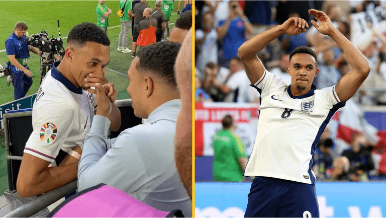 Trent Alexander-Arnold caught saying England player ‘didn’t want to take’ a penalty Trent Alexander-Arnold caught saying England player ‘didn’t want to take’ a penalty