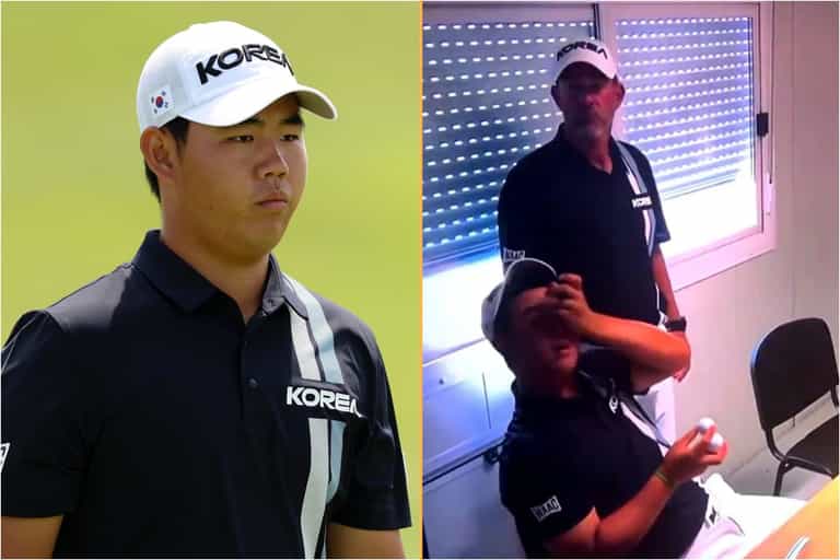 South Korean golfer faces military service after double bogey on the 18th South Korean golfer faces military service after double bogey on the 18th