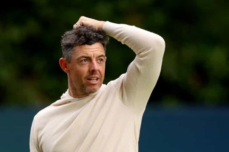 Rory McIlroy’s club head comes off in bizarre moment at BMW PGA Championship Rory McIlroy’s club head comes off in bizarre moment at BMW PGA Championship