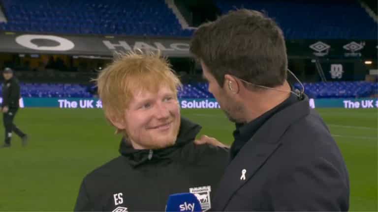 Ed Sheeran apologises for crashing Ruben Amorim’s Man United interview Ed Sheeran apologises for crashing Ruben Amorim’s Man United interview
