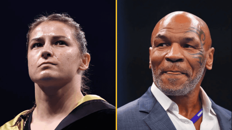 ‘She has to handle the pressure’- Mike Tyson gives support to Katie Taylor ahead of Serrano fight ‘She has to handle the pressure’- Mike Tyson gives support to Katie Taylor ahead of Serrano fight