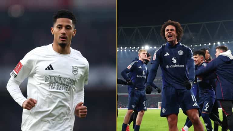 William Saliba stopped from taking penalty in FA Cup shootout due to little-known rule William Saliba stopped from taking penalty in FA Cup shootout due to little-known rule
