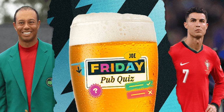 The SportsJOE Friday Pub Quiz: Week 106 The SportsJOE Friday Pub Quiz: Week 106