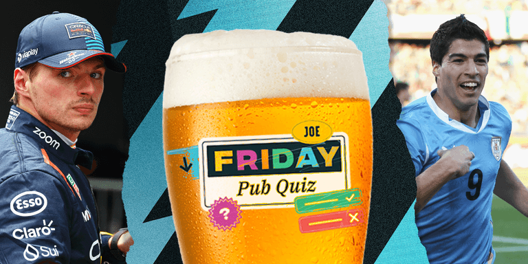 The SportsJOE Friday Pub Quiz: Week 107 The SportsJOE Friday Pub Quiz: Week 107