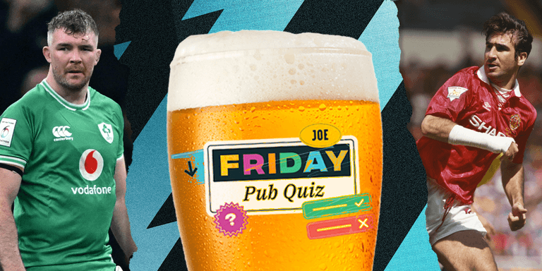 The SportsJOE Friday Pub Quiz: Week 108 The SportsJOE Friday Pub Quiz: Week 108