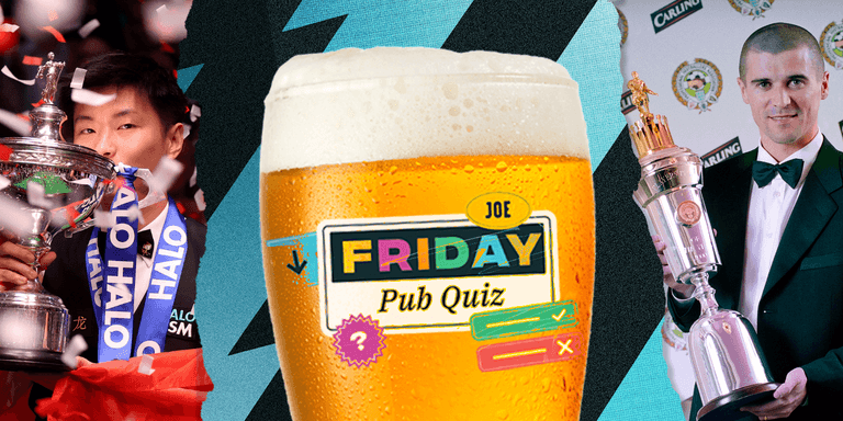 The SportsJOE Friday Pub Quiz: Week 115 The SportsJOE Friday Pub Quiz: Week 115