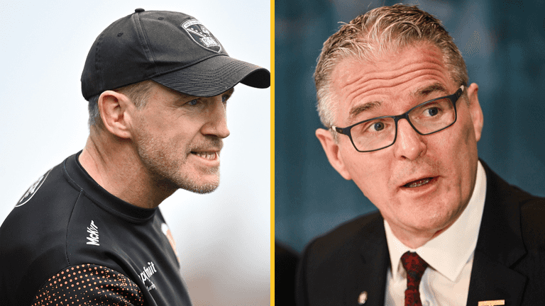Kieran McGeeney had words with GAA president over big rule change Kieran McGeeney had words with GAA president over big rule change