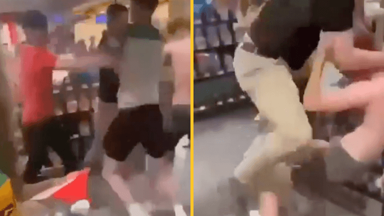 Donegal and Armagh fans have huge fight in shop after final Donegal and Armagh fans have huge fight in shop after final