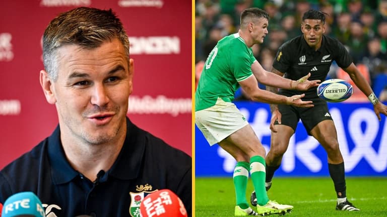 Johnny Sexton gives cheeky response to Rieko Ioane’s Leinster move Johnny Sexton gives cheeky response to Rieko Ioane’s Leinster move