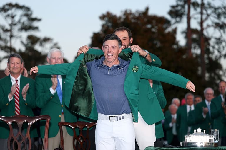 Rory McIlroy gives all-time answer when asked where his green jacket is Rory McIlroy gives all-time answer when asked where his green jacket is