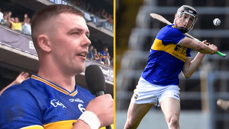 Touching captain’s tribute to late Tipp star Dillon Quirke gets biggest All-Ireland cheer Touching captain’s tribute to late Tipp star Dillon Quirke gets biggest All-Ireland cheer