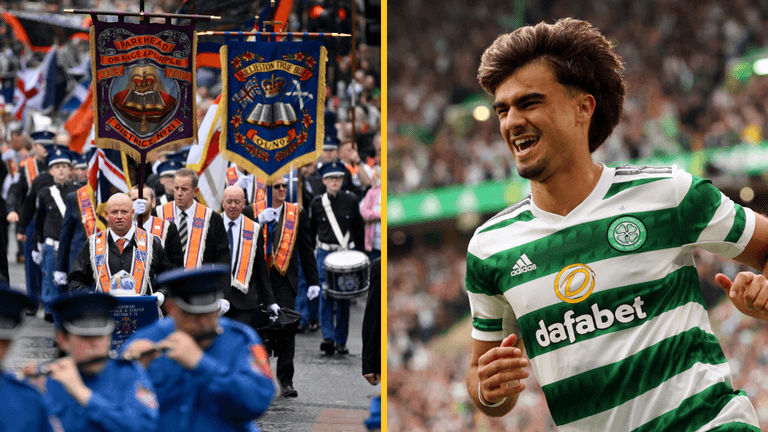 Celtic star had to flee due to Glasgow Orange Order march before season opener Celtic star had to flee due to Glasgow Orange Order march before season opener
