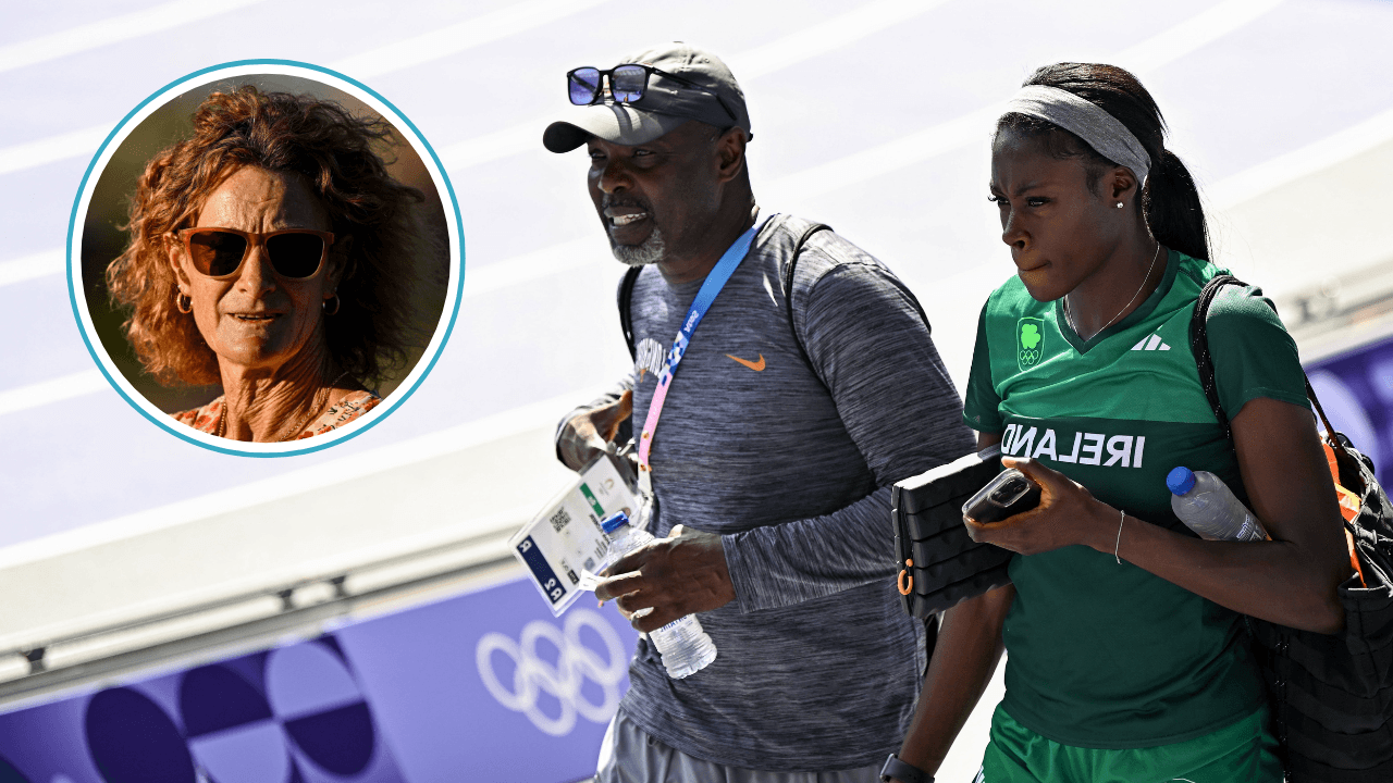 Adeleke coach responds after Irish track legend questions her motives