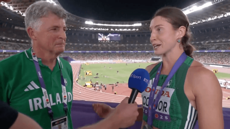 Kate O’Connor gives hugely patriotic interview after historic medal at World Champs Kate O’Connor gives hugely patriotic interview after historic medal at World Champs