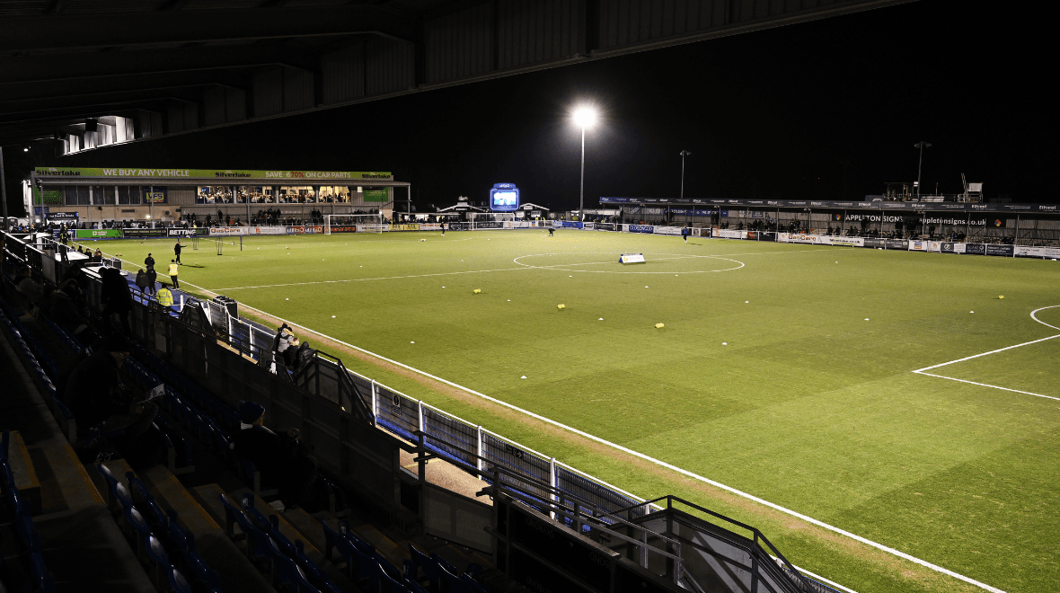 National League game abandoned following stoppage time horror incident
