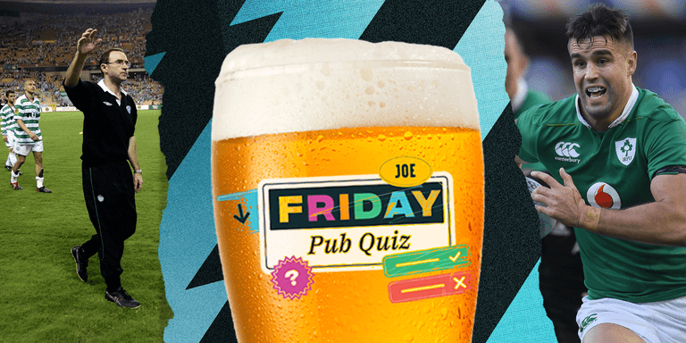 The SportsJOE Friday Pub Quiz: Week 117 The SportsJOE Friday Pub Quiz: Week 117