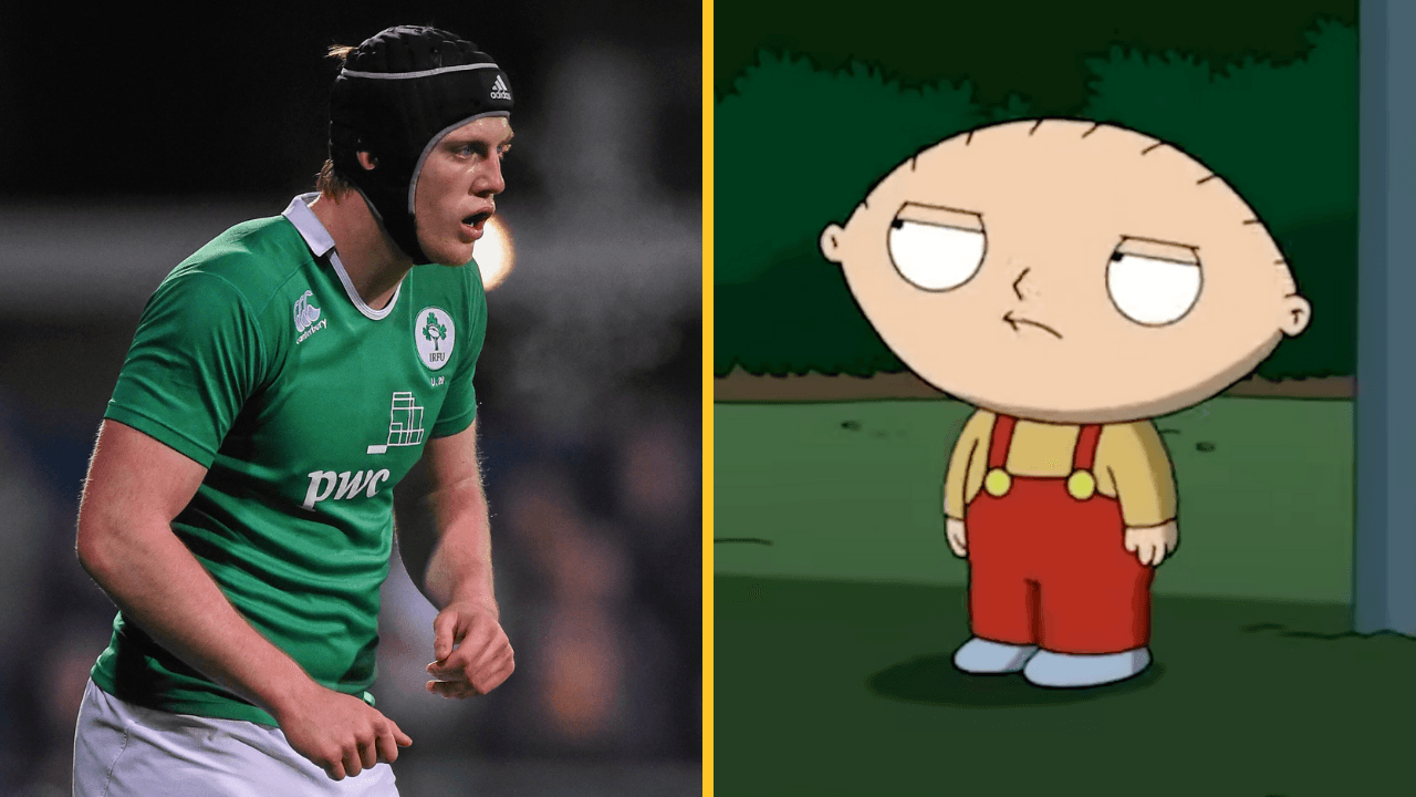 Former Ireland player and new Game of Thrones star does spot-on Family Guy impression