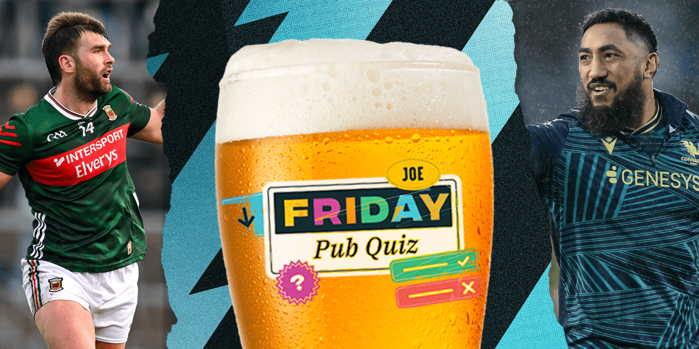 The SportsJOE Friday Pub Quiz: Week 125