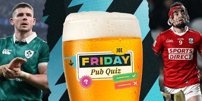 The SportsJOE Friday Pub Quiz: Week 127 The SportsJOE Friday Pub Quiz: Week 127
